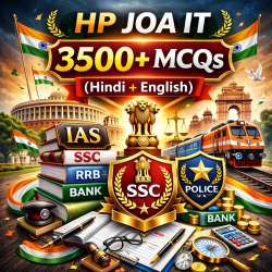 HP JOA IT Government Exams – 3500 MCQs (Bilingual)